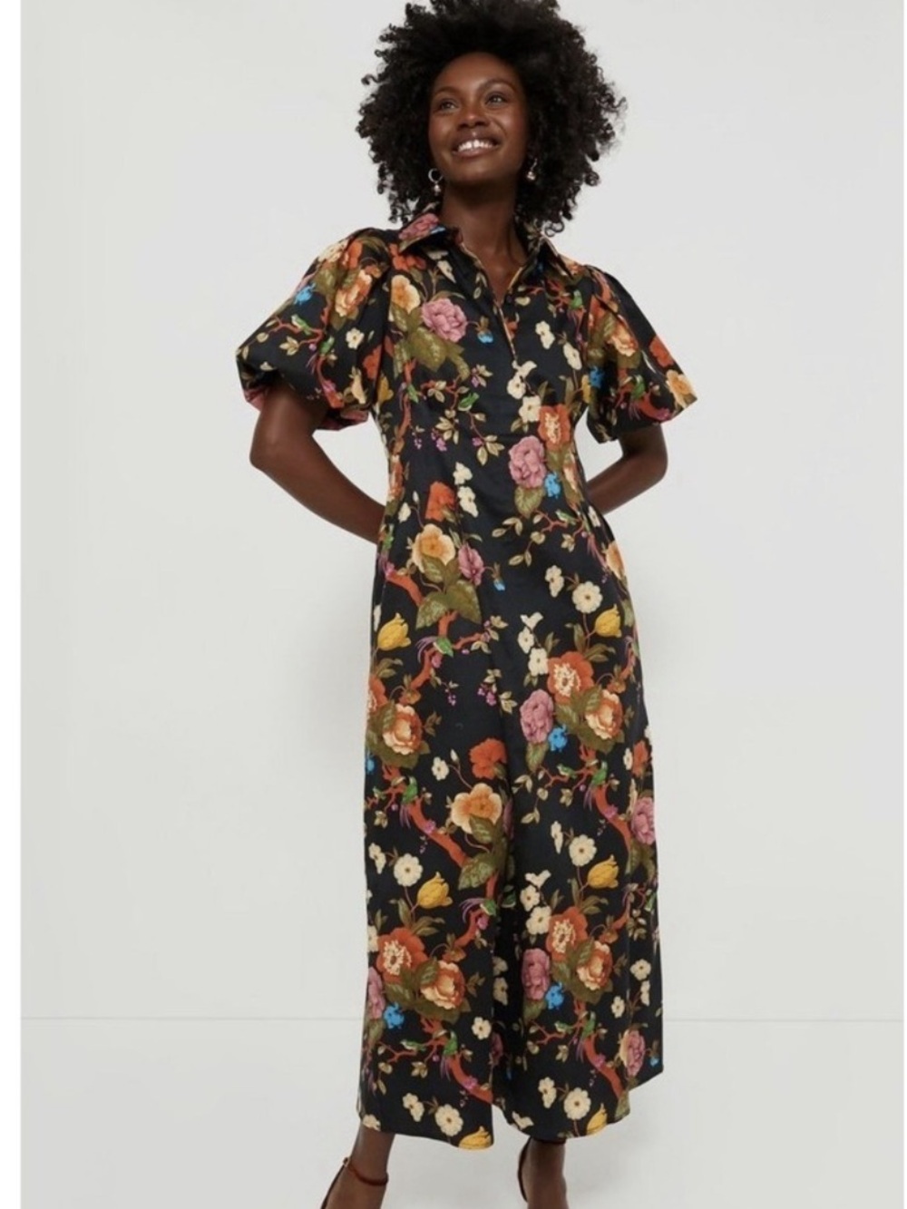 Tuckernuck Baroque Floral Delaney Dress